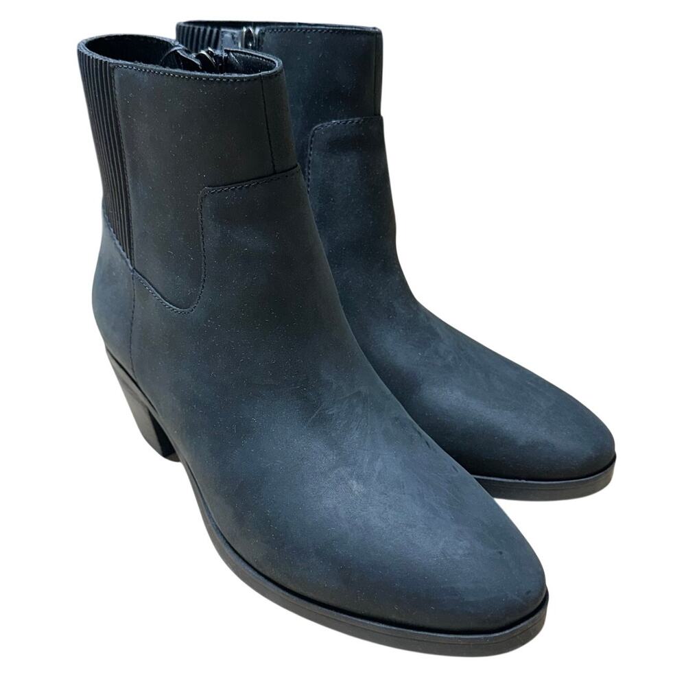 Vionic Shantelle Women's Waterproof Ankle Boot Black Size 6 New in Box